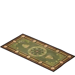 Antique Green Carpet