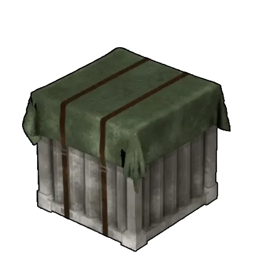 Cloth Covered Container
