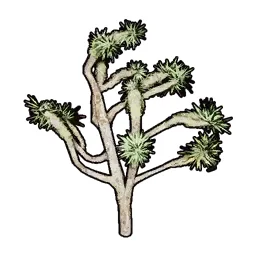 Faux Desert Greenery B