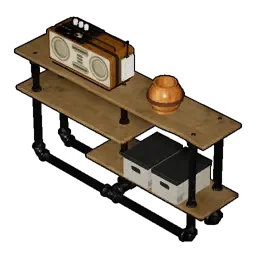 Iron Wall Shelf