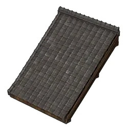 Japanese-Style Slanted Roof