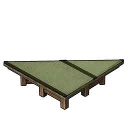 Japanese-Style Triangular Foundation