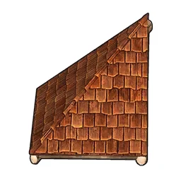 Wooden Corner Roof