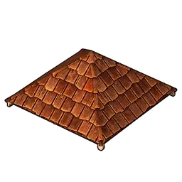 Wooden Pyramid Roof