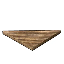Wooden Triangular Roof
