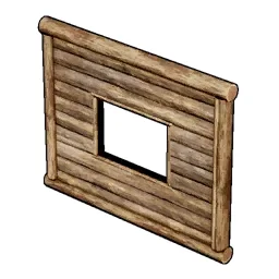 Wooden Wall and Window